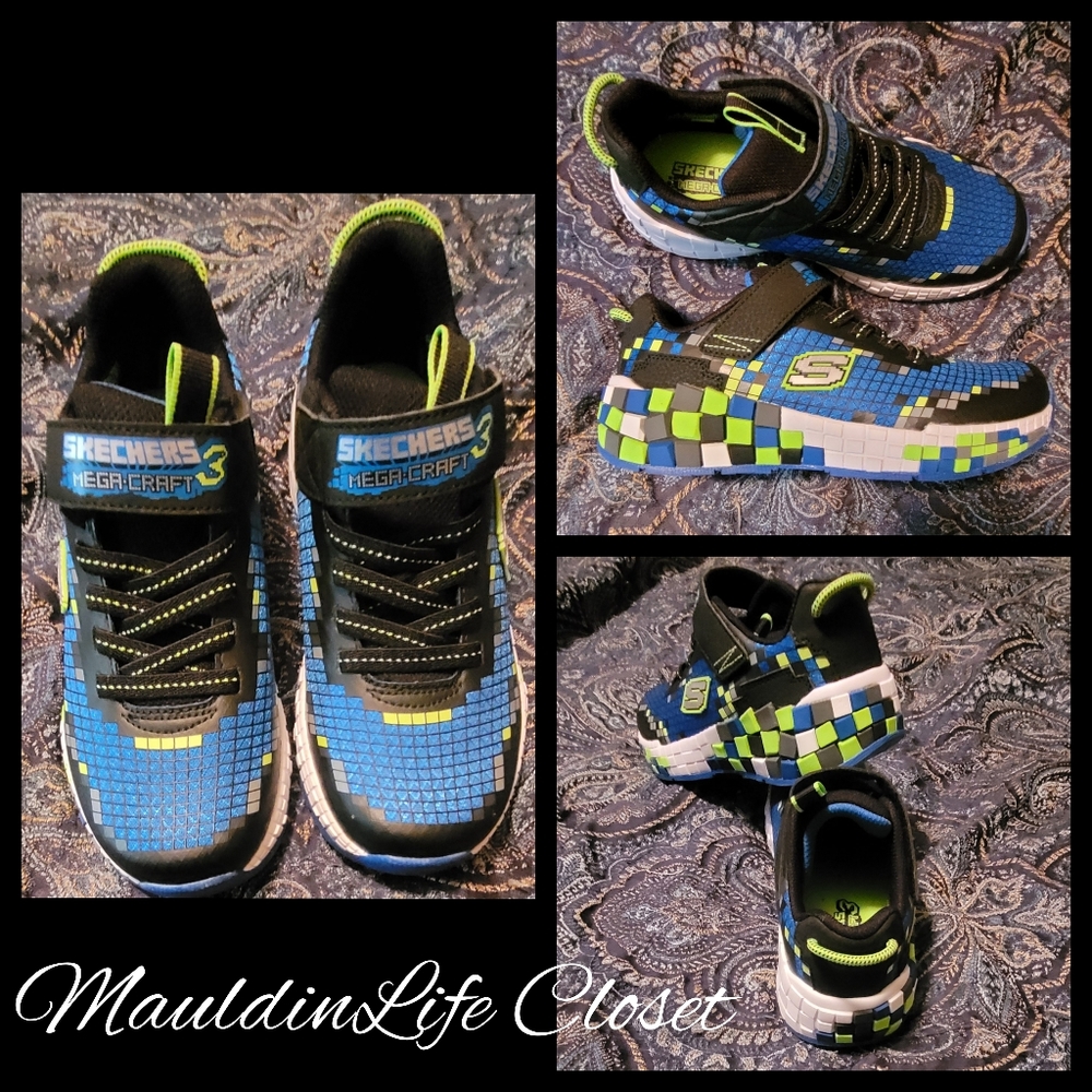 Skecher Mega-Craft 3.0 Boy Shoes Size 3